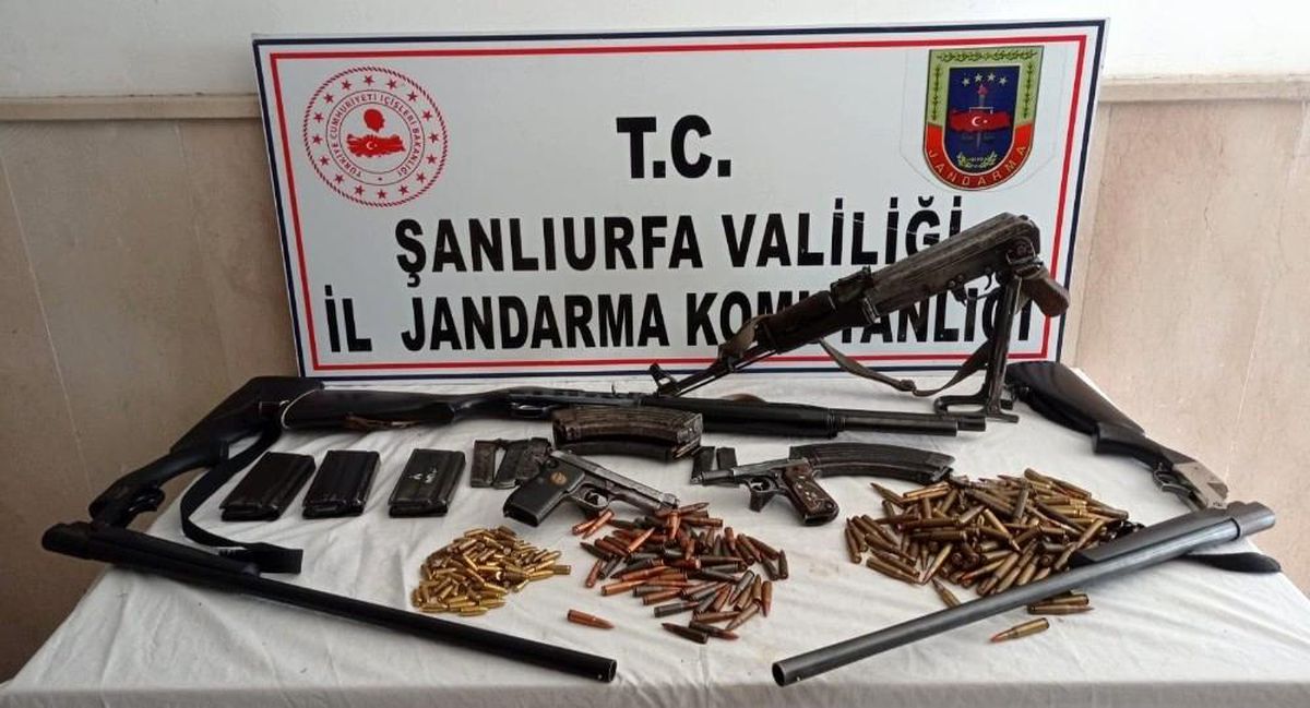 Şanlıurfa\'da silah kaçakçılığı operasyonu