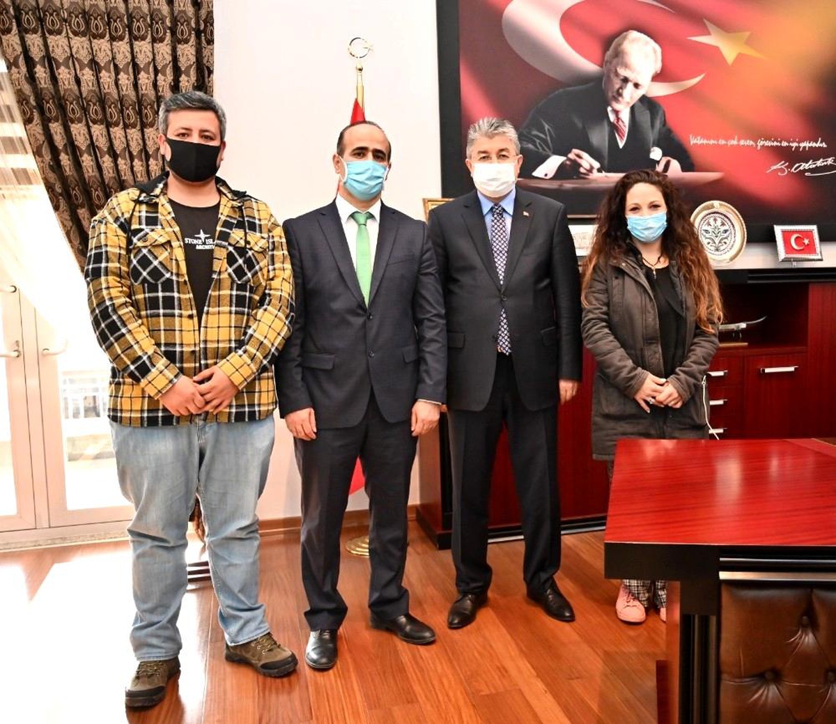 İHA\'dan Osmaniye Valisi Yılmaz\'a ziyaret