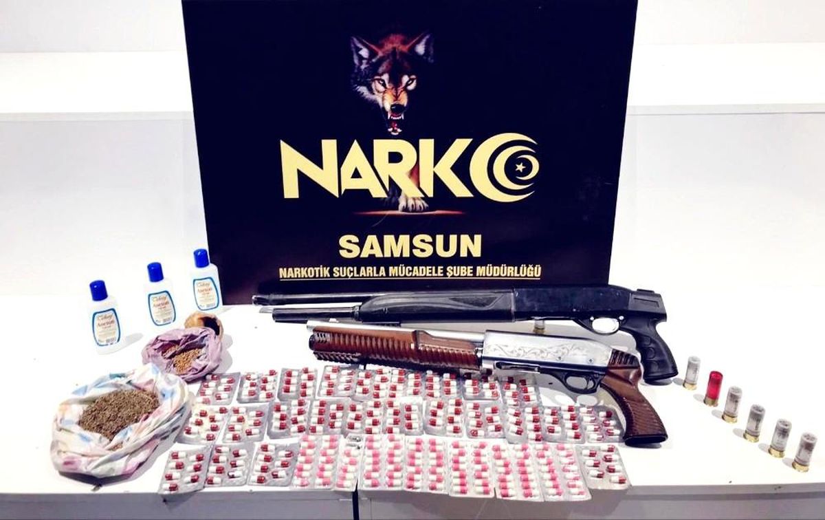 Samsun\'da uyuşturucu operasyonu: 7 gözaltı