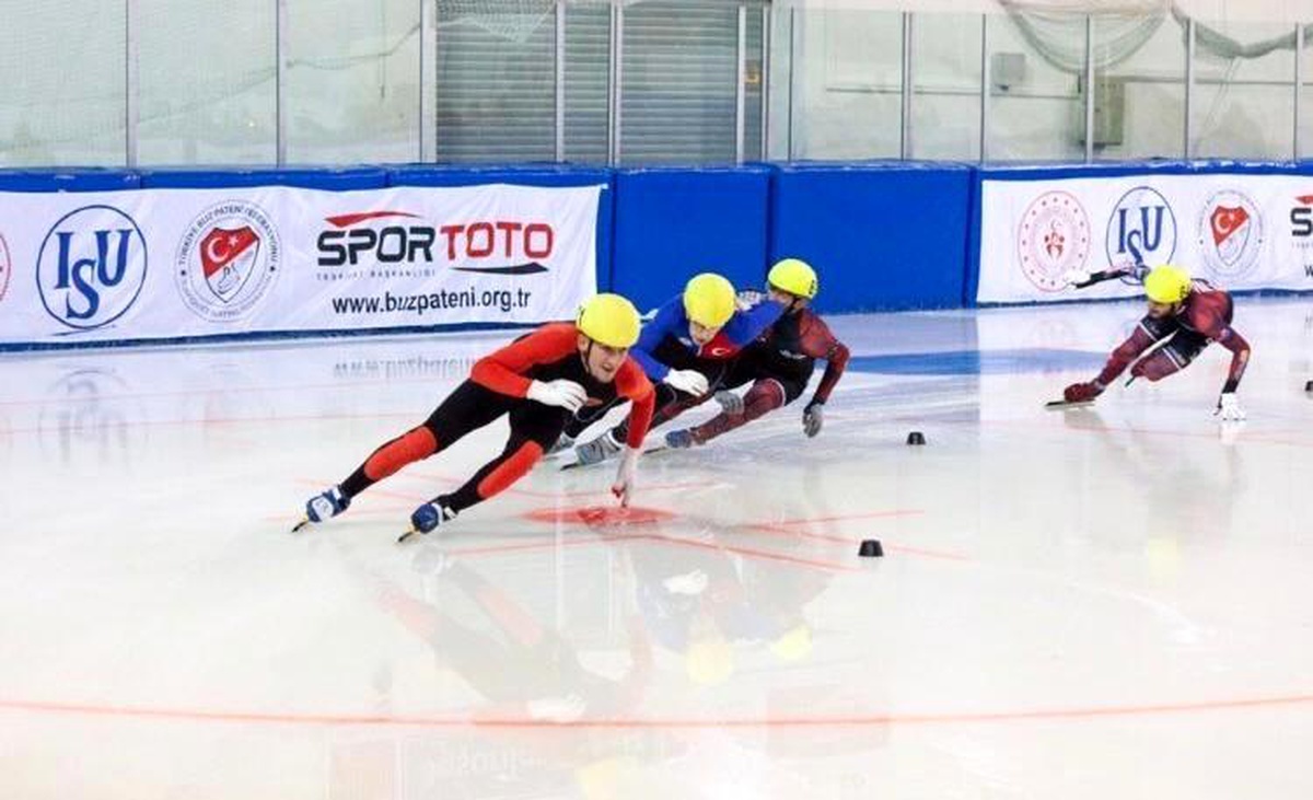 Short Track Federasyon Kupası\'nda ETÜ\'ye 4 madalya