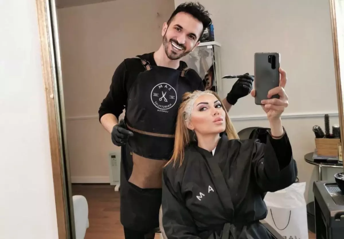 Ünlü kuaför Samet Zili\'den müşterisine ilginç doğum günü hediyesi: Bir yıl boyunca ücretsiz saç bakımı