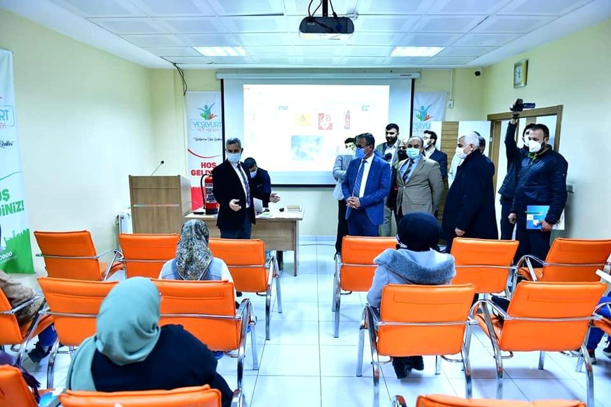 Yeşilyurt\'ta arama kurtarma eğitim programı devam ediyor