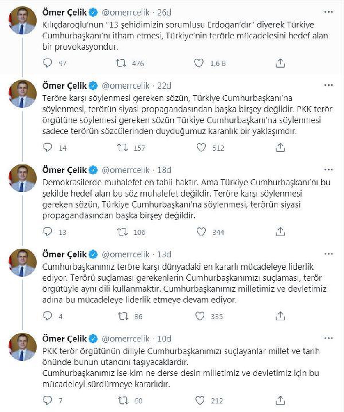 Son dakika haber! AK Parti\'li Çelik: PKK diliyle Cumhurbaşkanımızı suçlayanlar bunun utancını yaşayacak