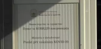 Kuzey Makedonya'da Kovid-19'a karşı aşılama çalışmalarına başlandı