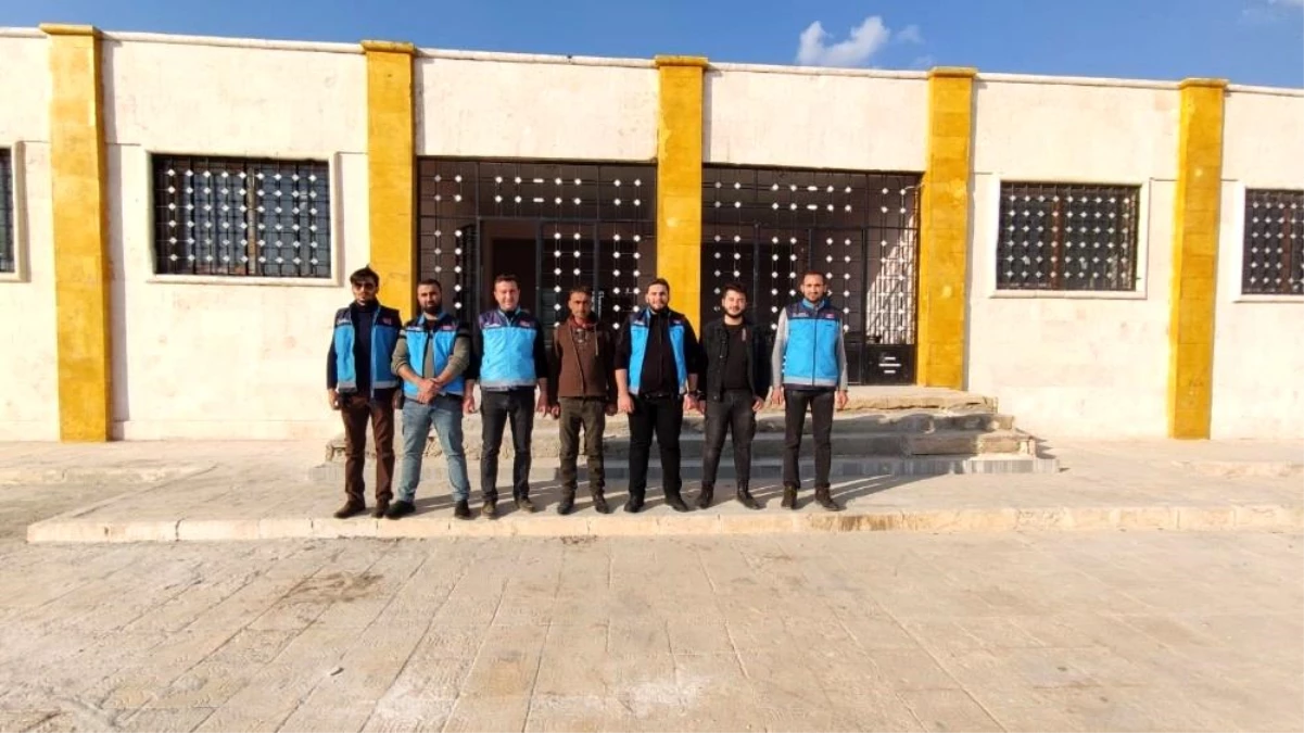 MTTB\'nin Suriye\'deki Türkçe eğitim verecek okulun yapımına katkısı sürüyor
