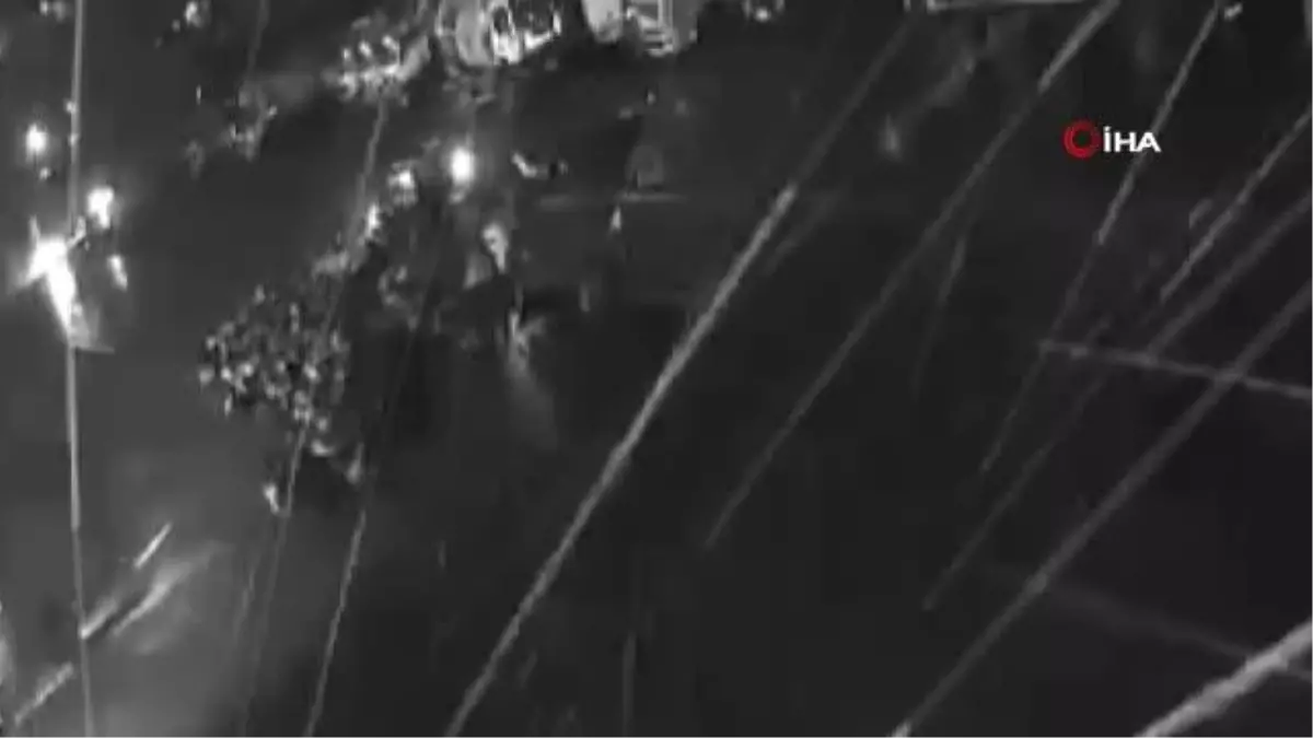 Otomobil sürüye daldı, 13 hayvan telef oldu...O anlar kamerada