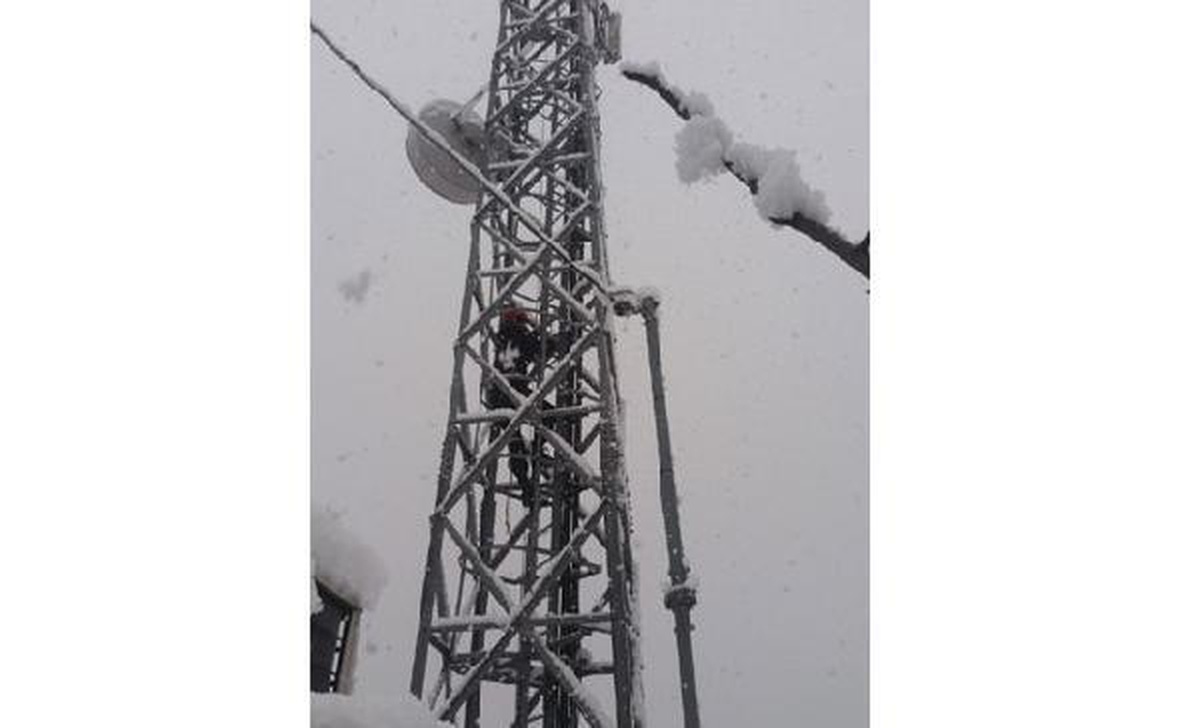 Ses ve internet hizmeti için kar yağışı önlemi; 1300 kişi sahada