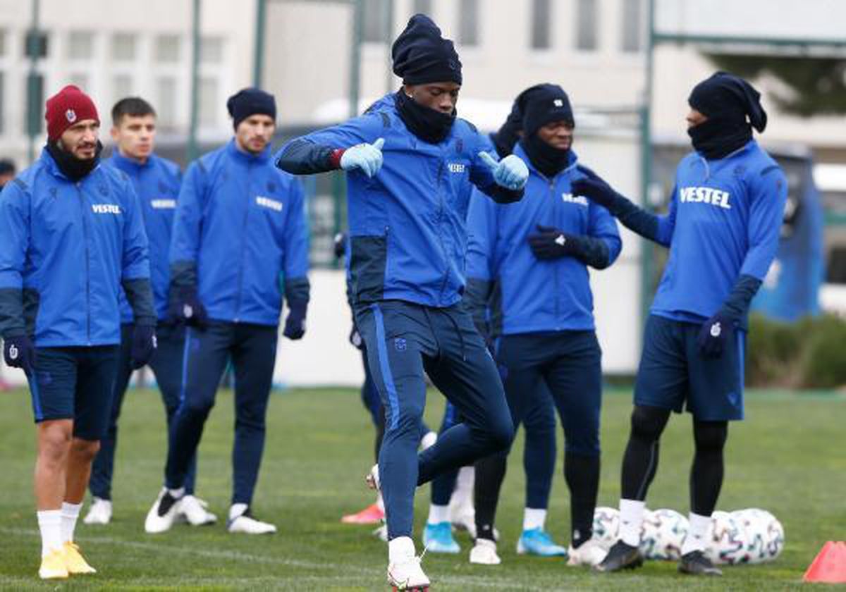 Trabzonspor, Başakşehir maçı hazırlıklarını sürdürdü