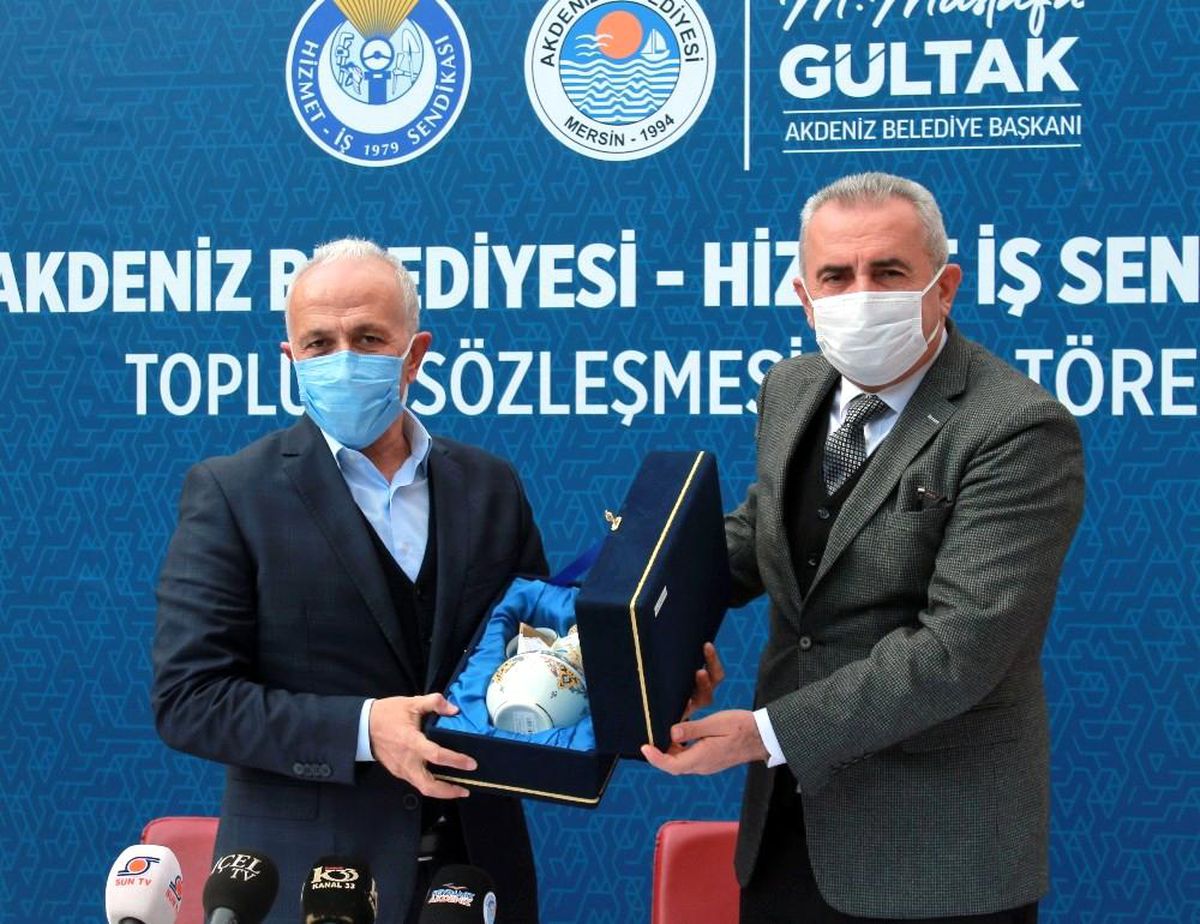 Akdeniz\'de toplu iş sözleşmesi protokolü imzalandı