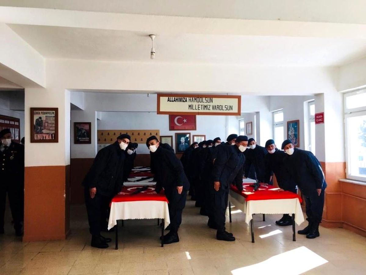 Aslanapa\'da yemin töreni
