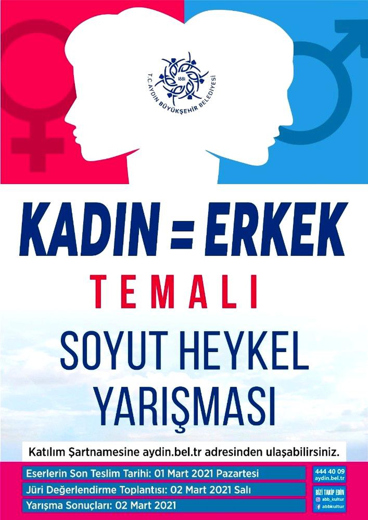 Aydın Büyükşehir Belediyesi, heykel sanatıyla kadın erkek eşitliğini anlatacak
