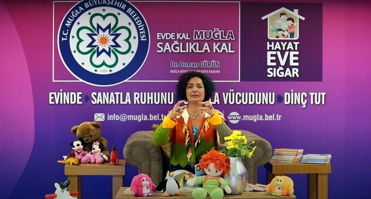 Büyükşehirden Online "Evde kal" etkinlikleri