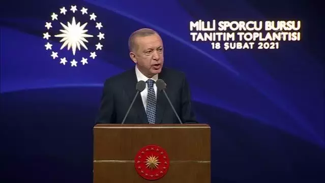 Cumhurbaşkanı Erdoğan: Sporcularımıza sağladığımız desteklerin karşılığını tüm branşlarda artan madalya sayısıyla görmeye başladık 