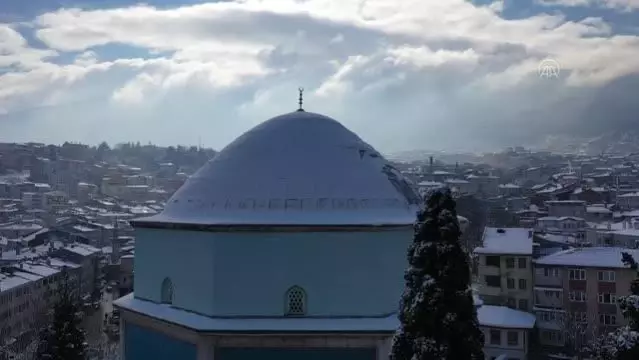 (Drone) - Tarihi ve doğal güzellikler beyaz örtüyle kaplandı