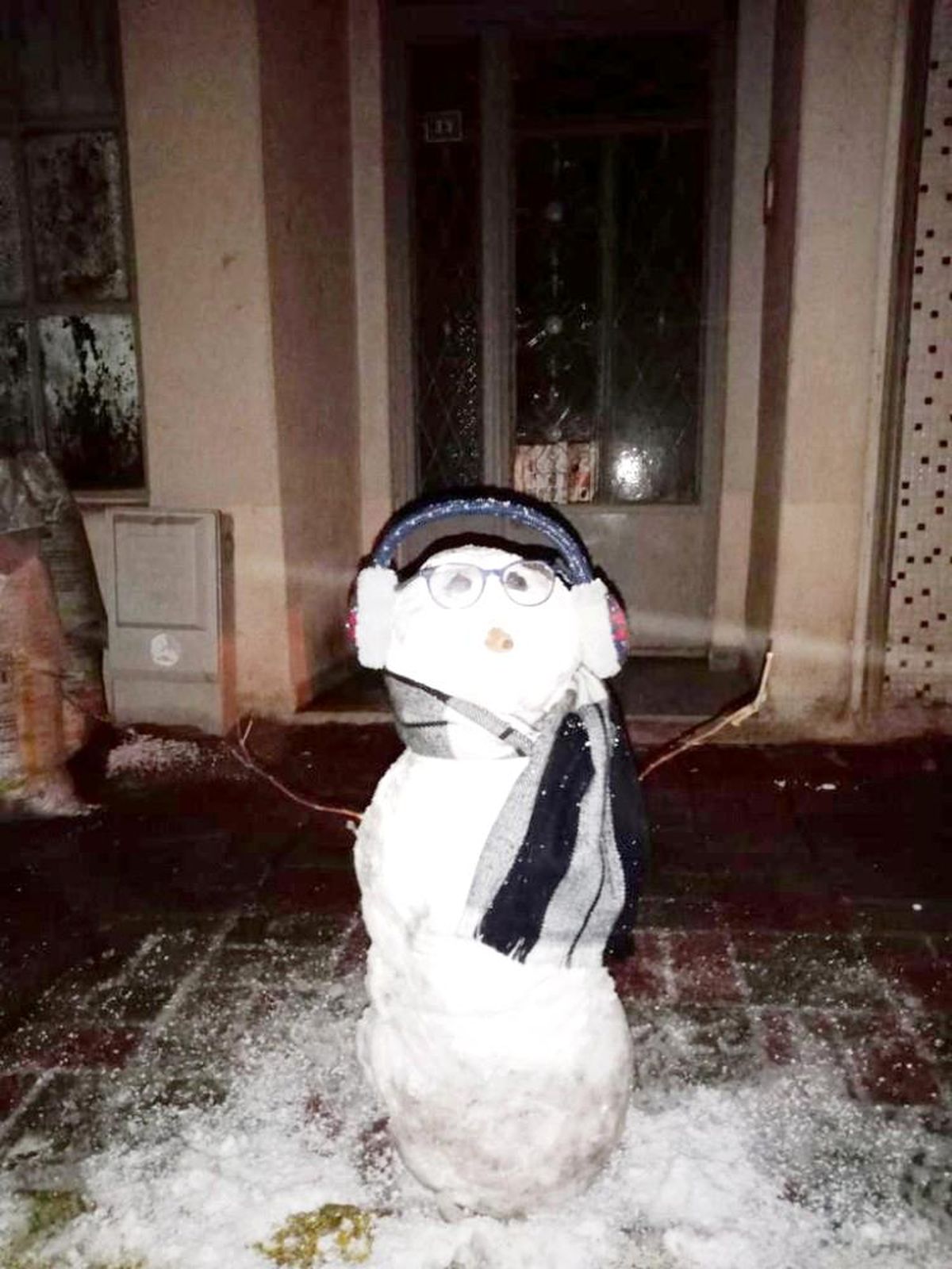Erdek\'te ilginç hırsızlık; kardan adamı çaldılar