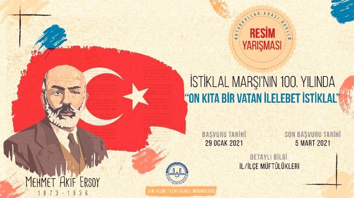 İstiklal Marşı\'nın kabulünün 100. yılına özel yarışma