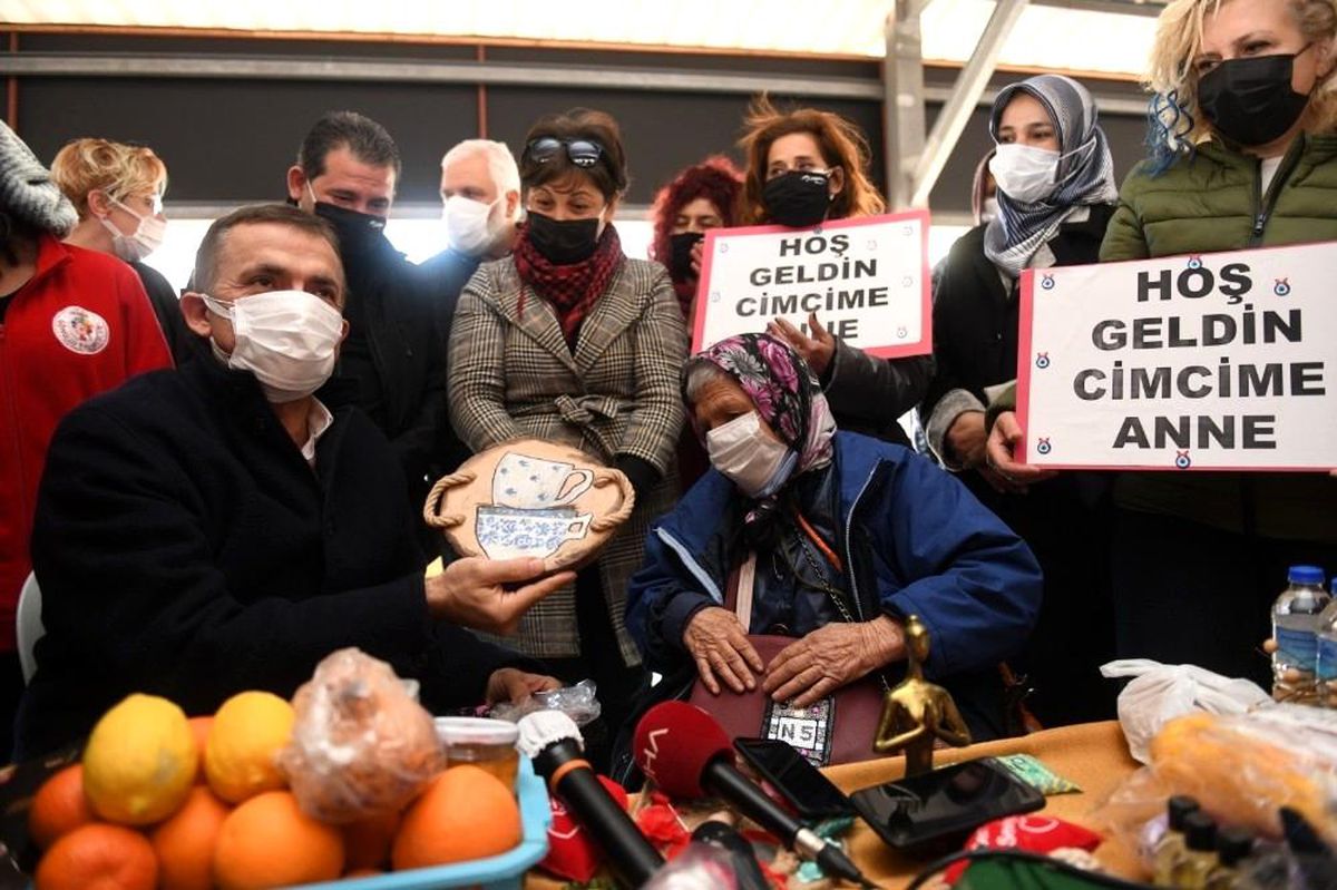 Kadın üretici pazarı 'Cimcime Anne'ye umut oldu