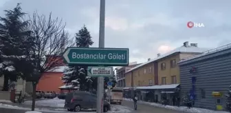 Karabük buz kesti, eksi 24 dereceyi gördü