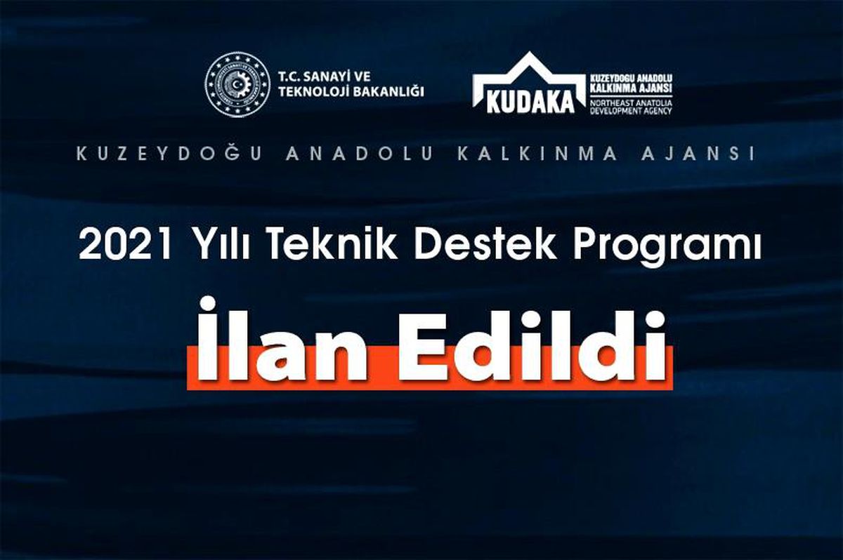 Son dakika haberi: KUDAKA 2021 yılı teknik destek programı açıklandı