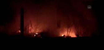 Malkara'da çıkan yangında 3 katlı ev kullanılamaz hale geldi