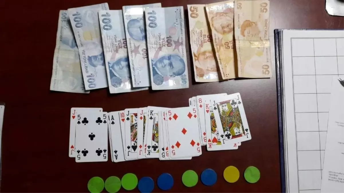 Manisa'da kumar oynayan 11 kişiye para cezası