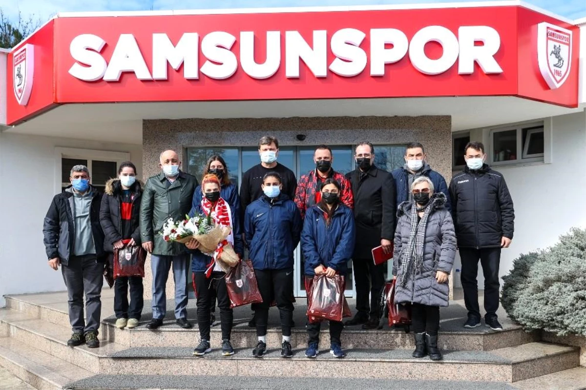 Samsun\'un altın kızları Samsunspor\'da