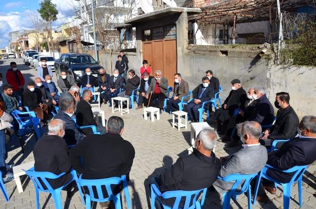 AK Parti Batman İl Başkan Gür vatandaşlarla bir araya geldi