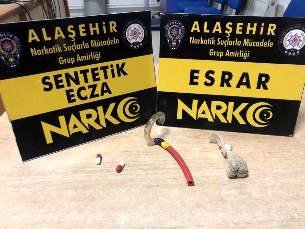Alaşehir\'de uyuşturucudan 3 tutuklama