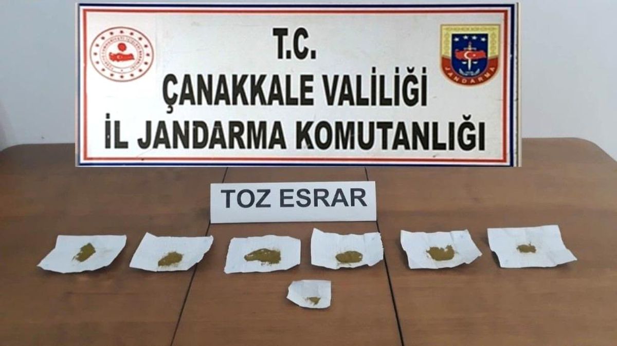Çanakkale\'de uyuşturucu operasyonu: 1 tutuklama