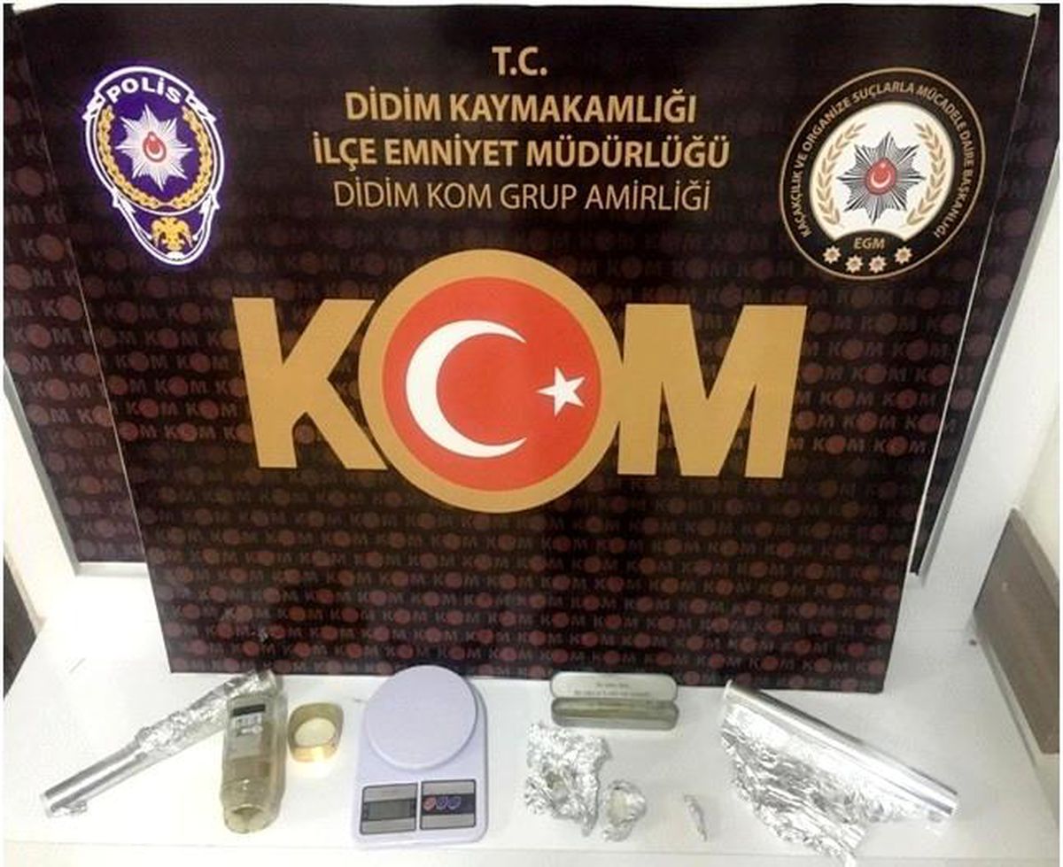 Didim\'de uyuşturucu operasyonu