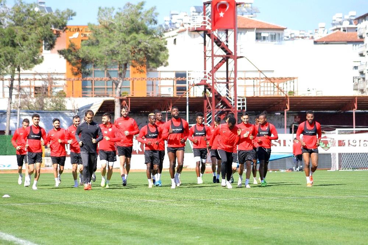 Hatayspor, BB Erzurumspor\'a hazırlanıyor