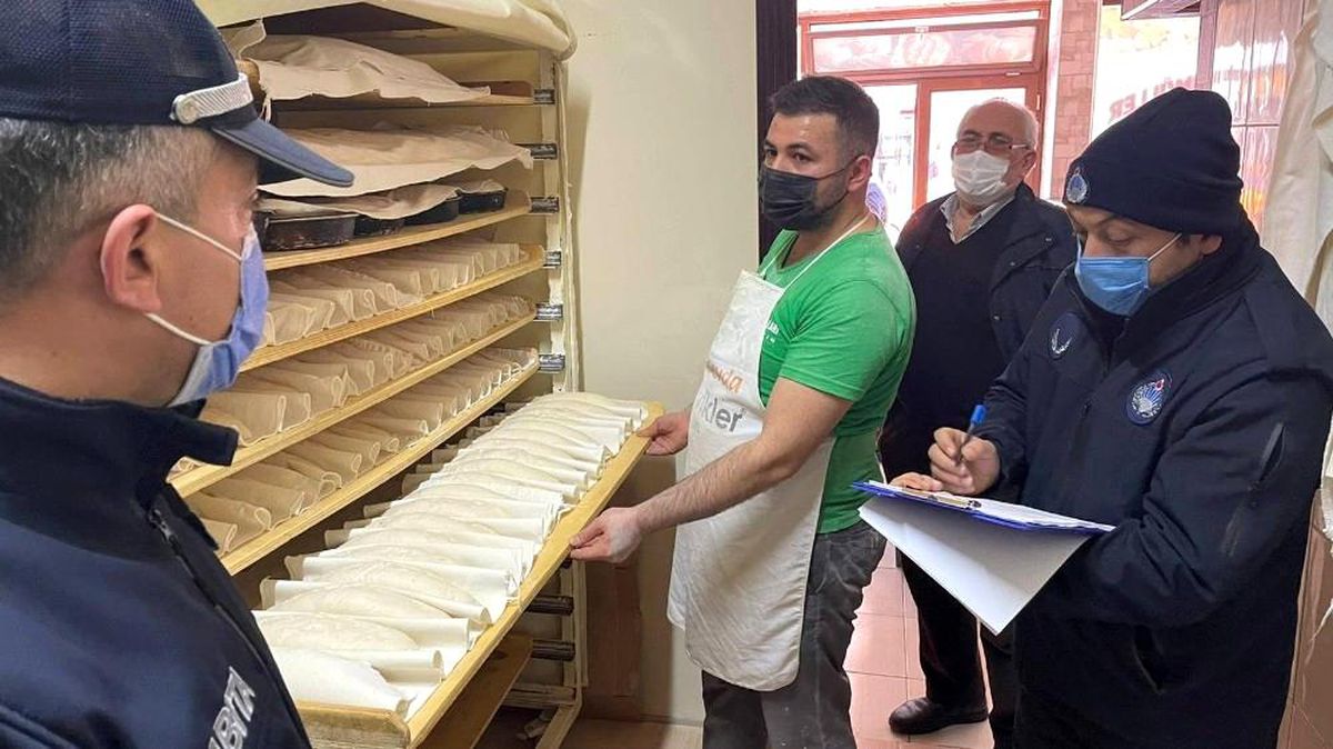 Kırıkkale\'de unlu mamuller imalat ve satış noktalarına denetim