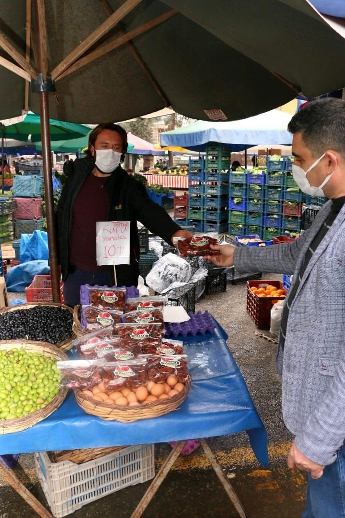 Kuru domates üssü Torbalı