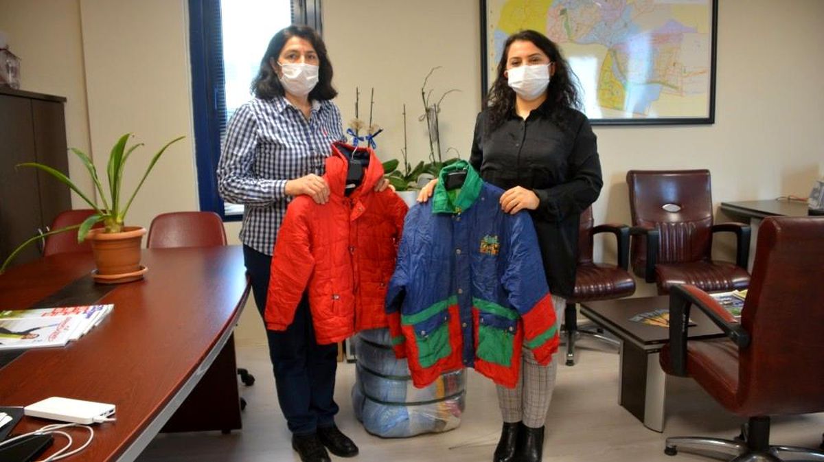 Tekstil kumbaraları çocukların yüzünü güldürdü
