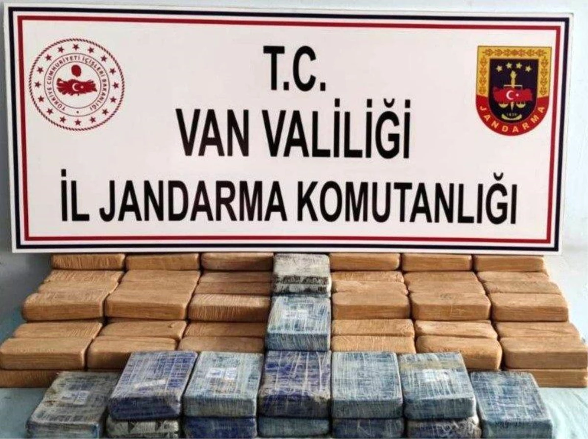 Van\'da 72 kilogram eroin ele geçirildi