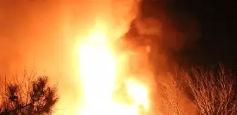 Boğaziçi Üniversitesi kampüsündeki kafe alev alev yandı