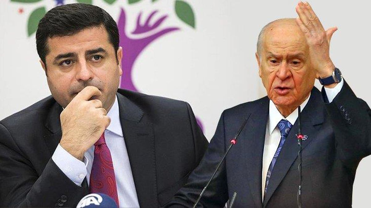 Demirtaş'ın terör örgütü PKK'yı kınama mesajına Bahçeli'den ilk yorum: Şifreli mesajlarla devleti suçluyor