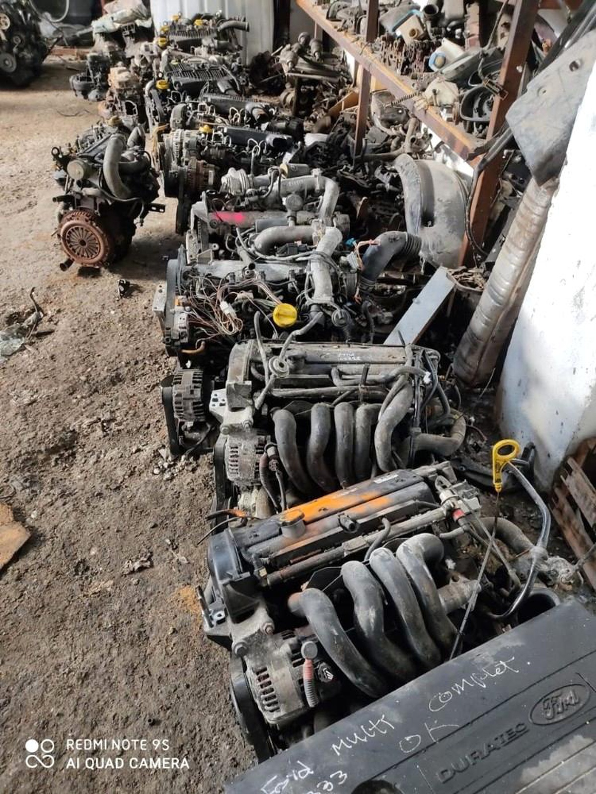 Gaziantep\'te 73 menşei belirsiz otomobil motoru ele geçirildi