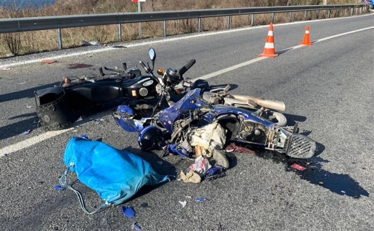 Kazada ağır yaralanan motosiklet sürücüsü hayatını kaybetti