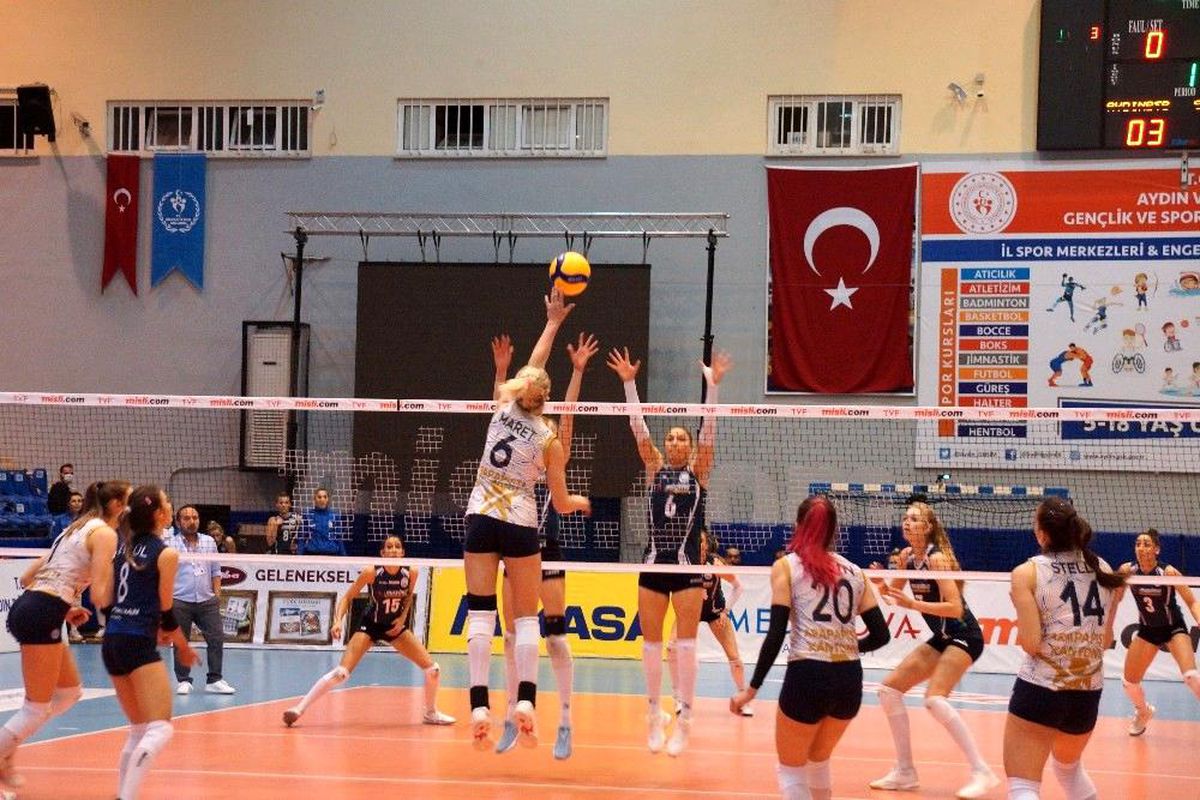 Sultanlar Ligi: Aydın BBS: 3 Sarıyer: 1