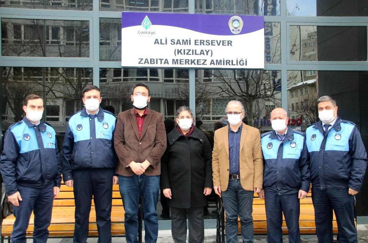 Çankaya Belediyesi zabıta sorumlusunun adını görev yaptığı merkeze verdi