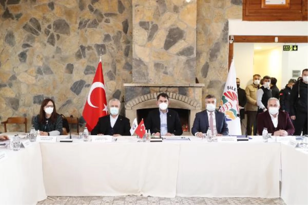 Bakan Murat Kurum, "Şile Değerlendirme Toplantısı"na katıldı