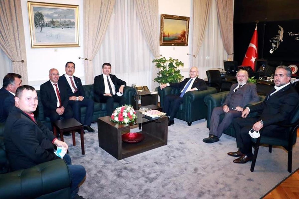 CHP Adıyaman teşkilatı Genel Başkan Kılıçdaroğlu ile bir araya geldi
