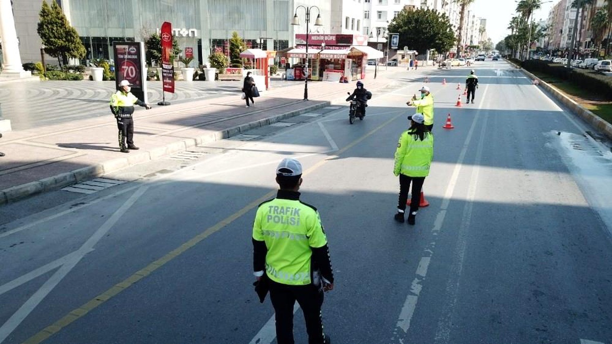 2 günde bin 523 motosiklet ve motorlu bisiklet denetlendi