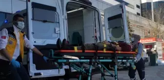 3 metre yüksekten beton zemine düşen inşaat işçisi yaralandı