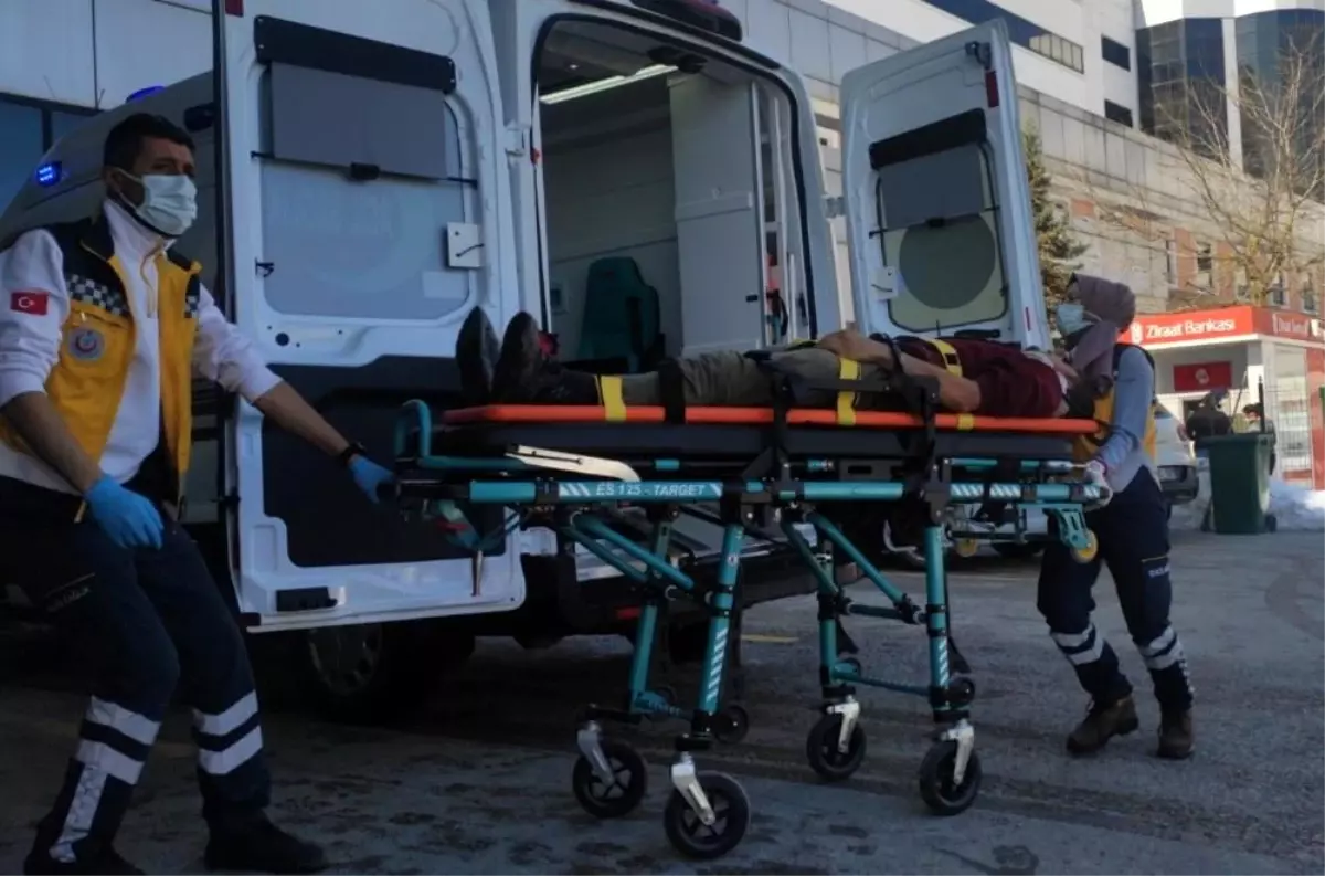 3 metre yüksekten beton zemine düşen inşaat işçisi yaralandı