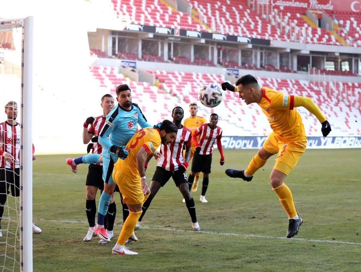 Kayserispor 4 maç sonra kaybetti