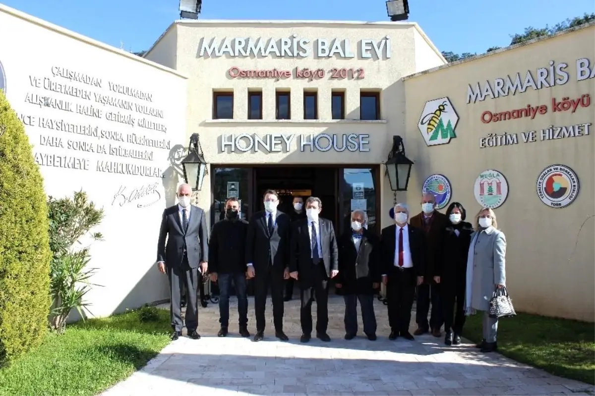 Muğla Valisi Tavlı, Marmaris Bal Evi\'nde incelemelerde bulundu