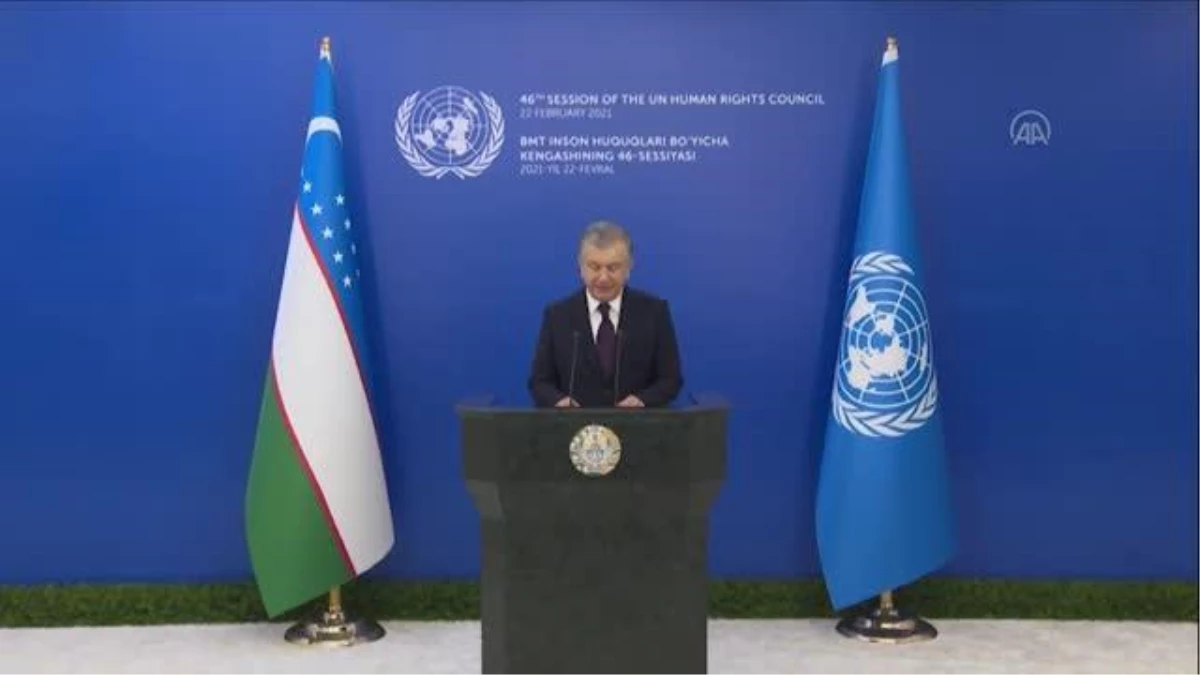 Özbekistan Cumhurbaşkanı Mirziyoyev: "Demokratik reformlarımız yeni bir Özbekistan inşa etmeyi hedefliyor"