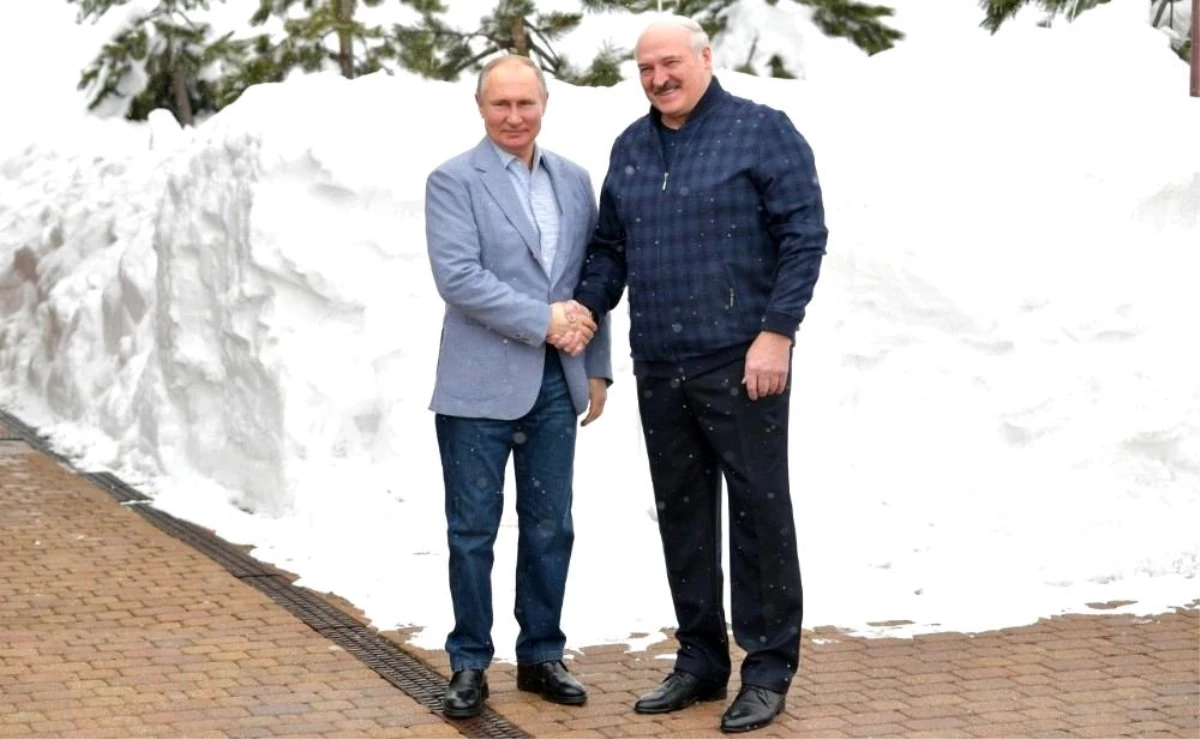Rusya Devlet Başkanı Putin, Belarus Devlet Başkanı Lukaşenko ile bir araya geldi